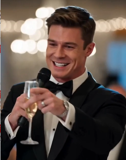 Ethan laughed into the microphone and pointed toward me at the back of the ballroom.