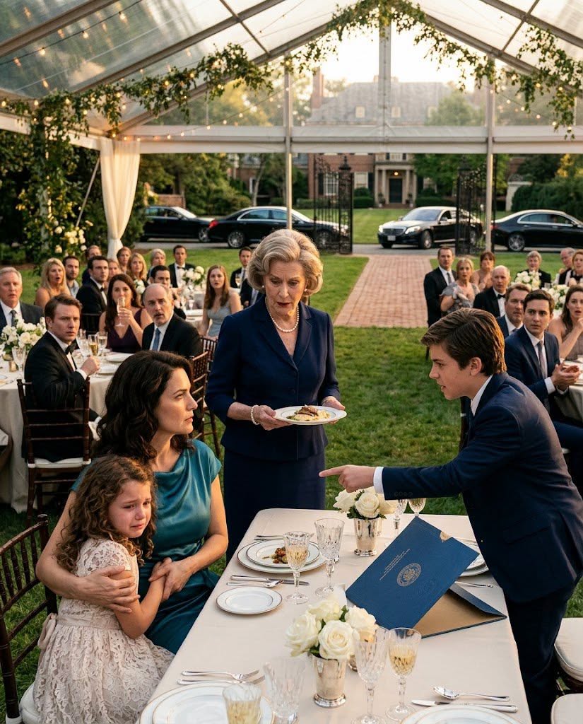Mrs. Harcourt ripped the plate from Emma’s hands, then kicked the chair beneath her.