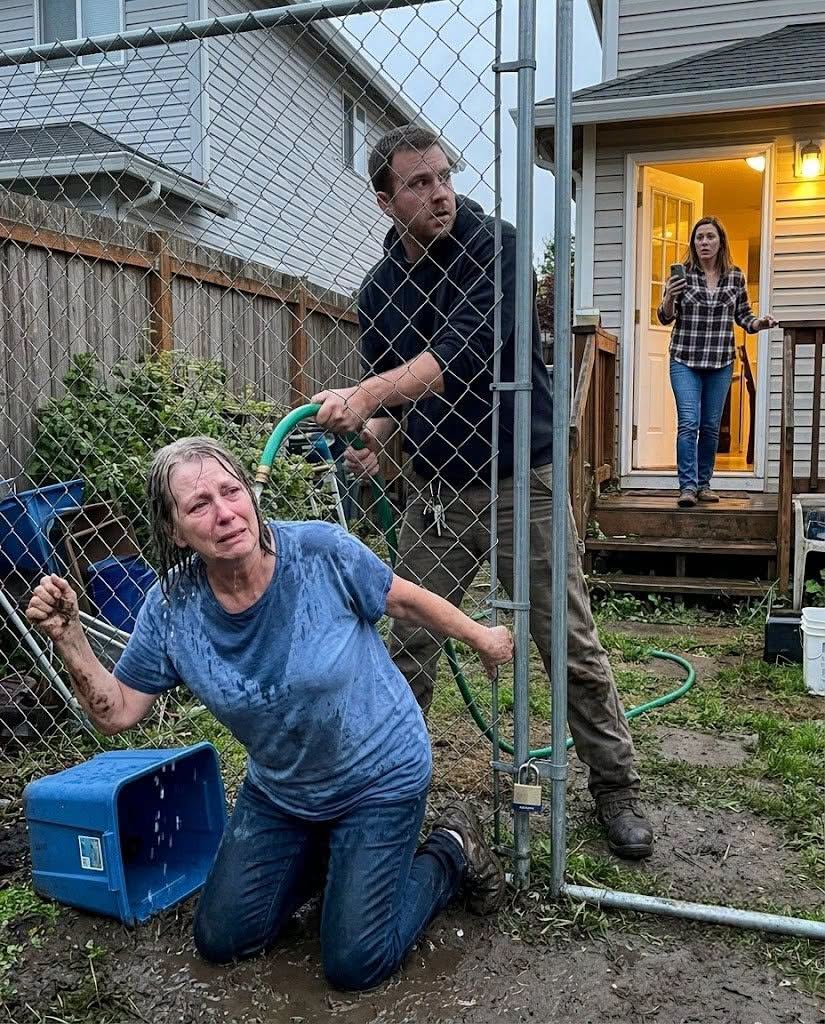 He Locked His Own Mother In a Dog Cage—Then the Neighbor’s Porch Light Came On.
