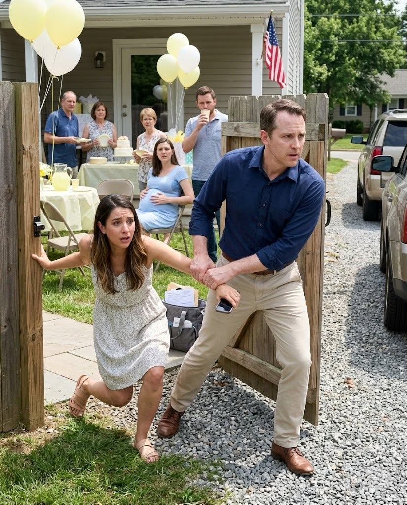 He Touched Her Pregnant Belly—Then Dragged His Wife Outside.