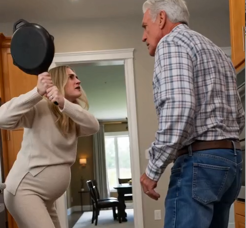 Grant’s fist slammed into the side of my thirty-eight-week-pregnant belly.