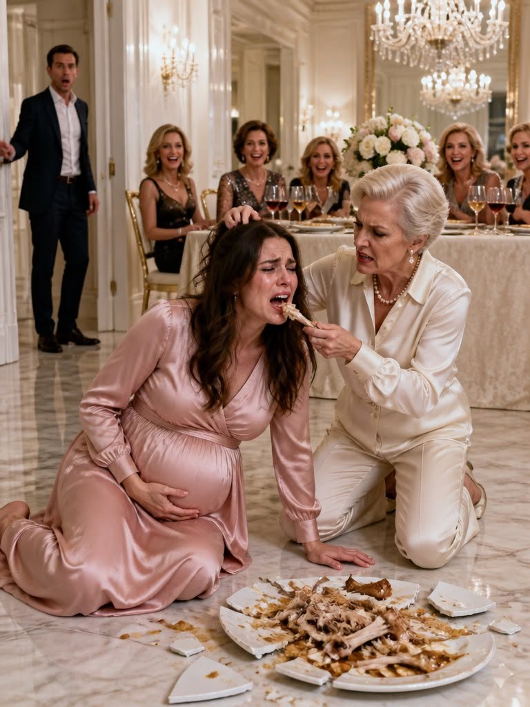 He Found His Pregnant Wife Eating Scraps Under His Mother’s Table.