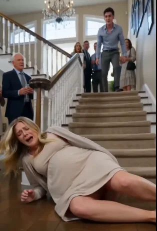 My Brother-in-Law Pushed My Pregnant Wife Down the Stairs—Then His Own Phone Exposed the Truth.