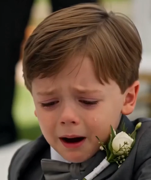Evelyn’s palm struck Leo across the face while he was holding a cupcake.