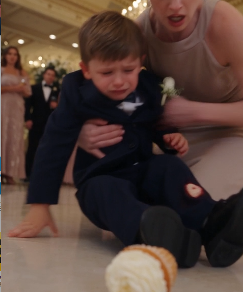 Evelyn’s hand came down so hard that Leo’s cupcake flew from his fingers.