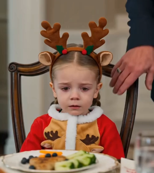 Richard jerked Lily’s chair backward so violently that my four-year-old daughter struck her head against the edge of the Christmas table and crashed onto the hardwood floor.
