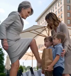My Mother Starved My Twin Sons Outside My Restaurant—Then I Discovered She Stole Their Support Money.