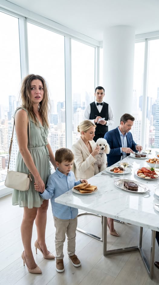They Fed Her Son Cold Bread—Then She Canceled Their Feast.