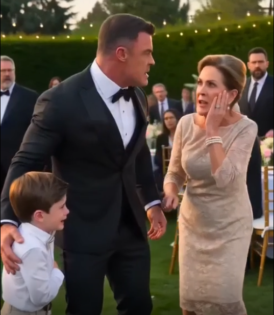 My Mother Slapped My Six-Year-Old Son at My Sister’s Wedding—Then He Pointed at the Groom.