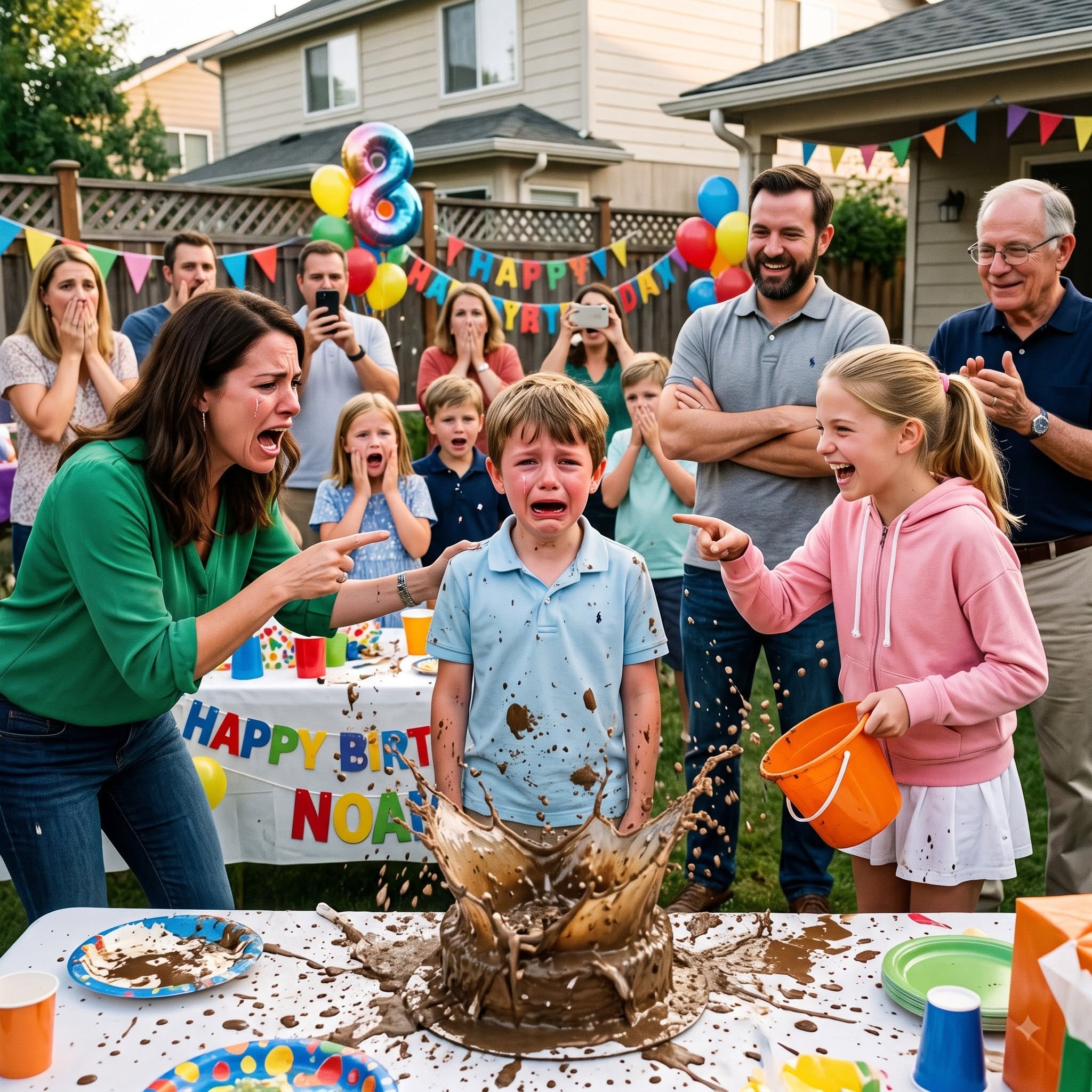 She Destroyed His Birthday Cake—Then One Email Destroyed Her Smile.