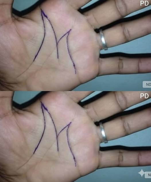 Here’s what the letter ‘M’ and the crescents moon on the palm of your hand truly signify