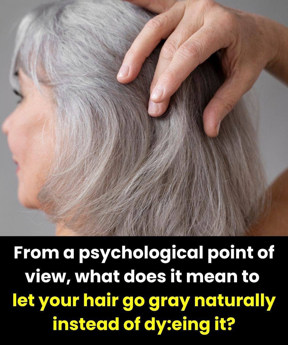 Why People Who Lets Their Hair Go Gray Often Make Others Uncomfortable