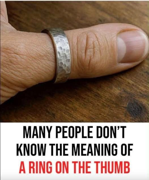 The hidden meaning of thumbs rings: what they represent for women vs. men