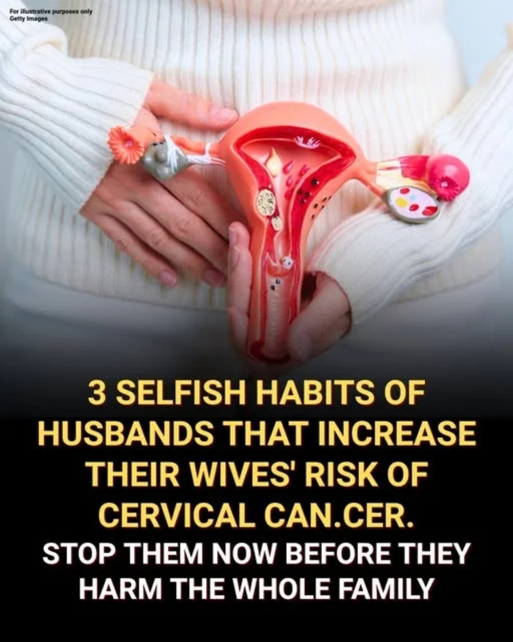 3 Selfish Habits of Husbands That Increase Their Wives’ Risk of Cervical Can-cer – Stop Them Now Before They Harm the Whole