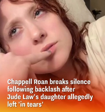 Chappell Roan breaks silence following backlash after Jude Law’s daughter allegedly left ‘in tears’