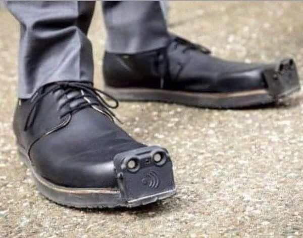 If you spot someone in these shoes, pause and take a look around