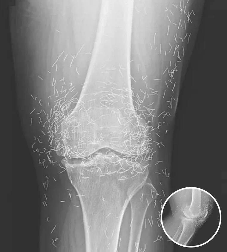 Doctors Stunned After Looking At This X-Ray Of Woman Suffering Joints Pain