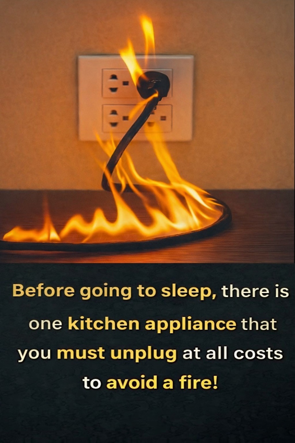 Why Unplugging This Popular Kitchen Appliance at Night Can Protect Your Home