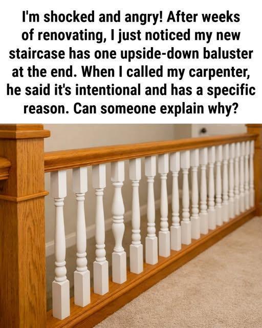 What It Mean When a House Has One Upside-Down Baluster