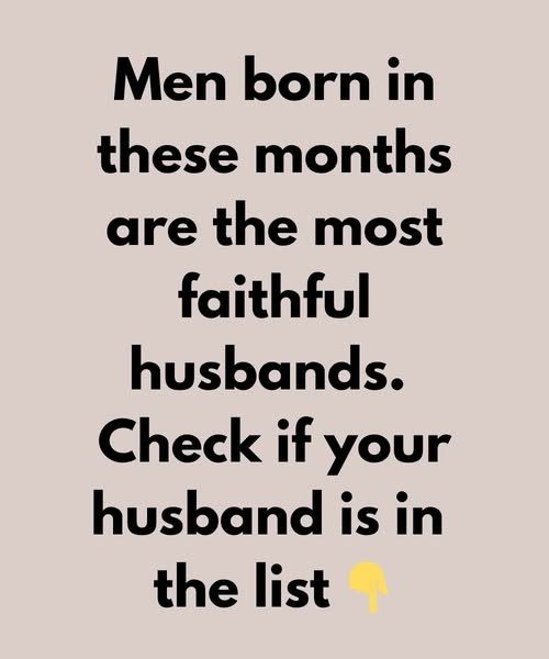 Women Born in These Months Make the Best Wives
