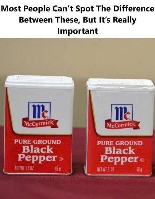 Most People Can’t Spot The Difference Betweens These, But It’s Really Important Check 👇👇👇