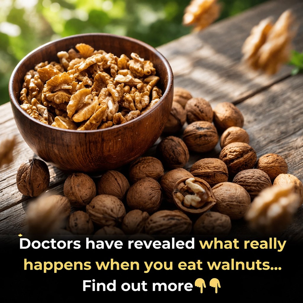 Doctors reveal that eating walnut causes