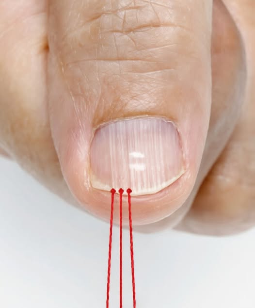 If you have these lines on your nails after 40, it is a clears sign that..