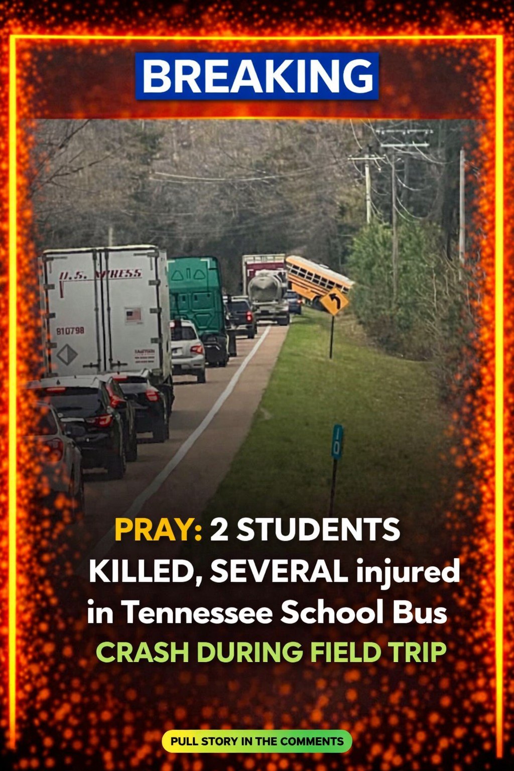 UPDATE: 2 students killed, several injured in Kenwood Middle School bus crash