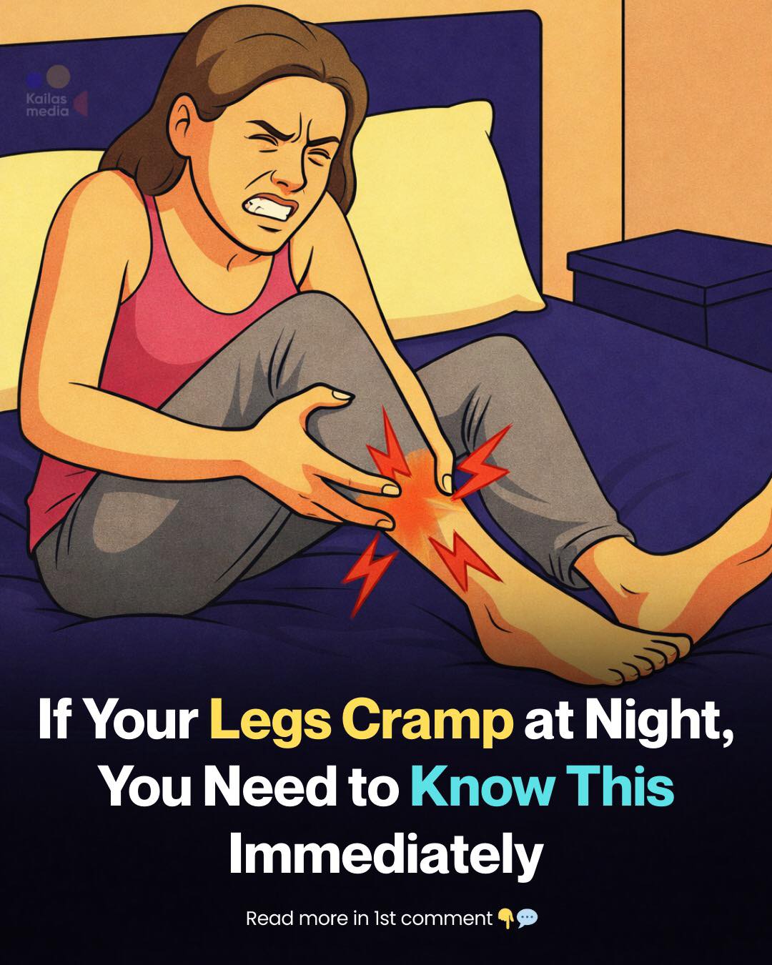 Nighttime Leg Cramps Explained: The Hidden Causes and Simple Fixes That Work