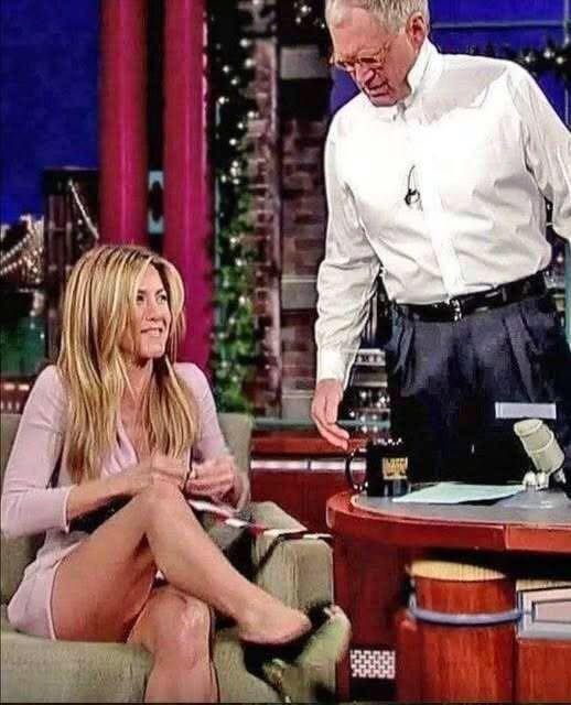 David Lettermans question that left Jennifer Aniston very uncomfortable! - My WordPress Site