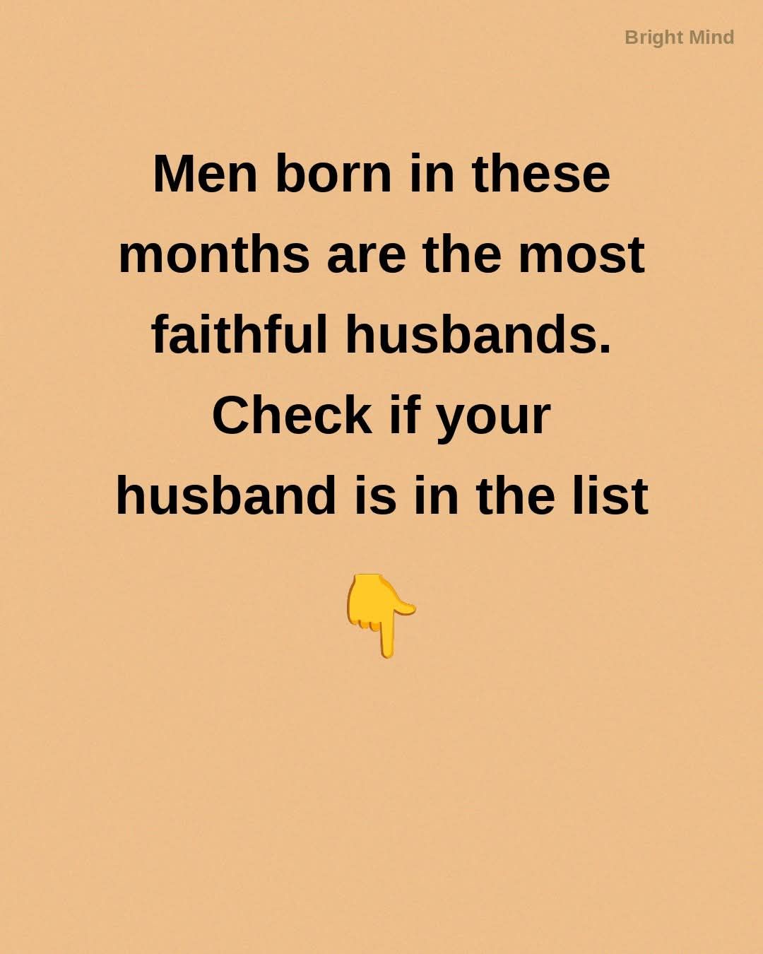Men Born in These Months Are the Most Faithful Husbands — Is Your Man on the List?