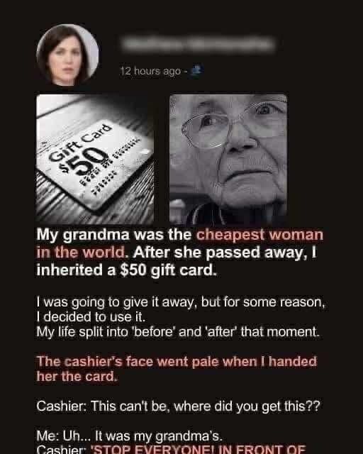 How a $50 Gift Card Helped Me Finally Understand My Grandma’s Love