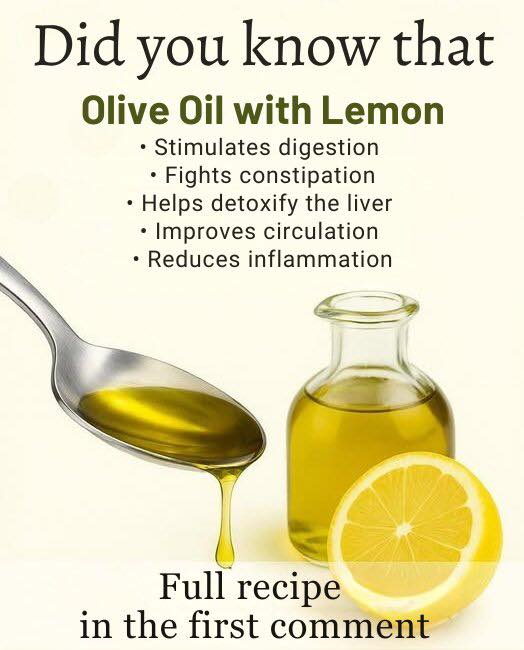 Lemon and olive oil: a combination that can work wonders