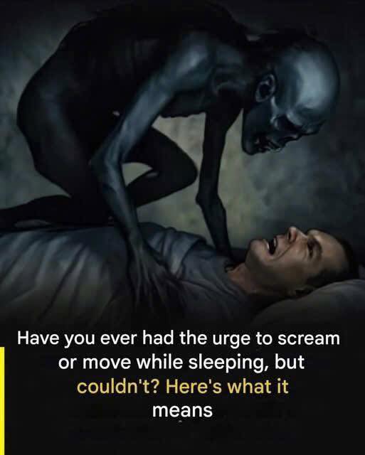 The strange, terrifying phenomenon of sleep paralysis...