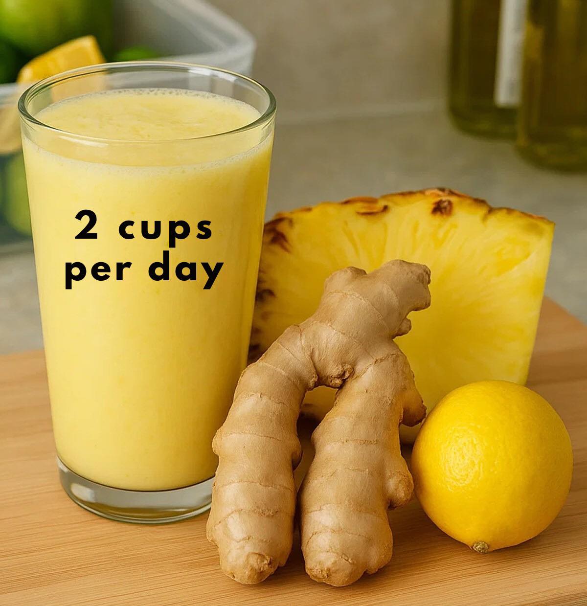 Pineapple, Lemon and Ginger: The Healing Drink That Burns Belly Fat