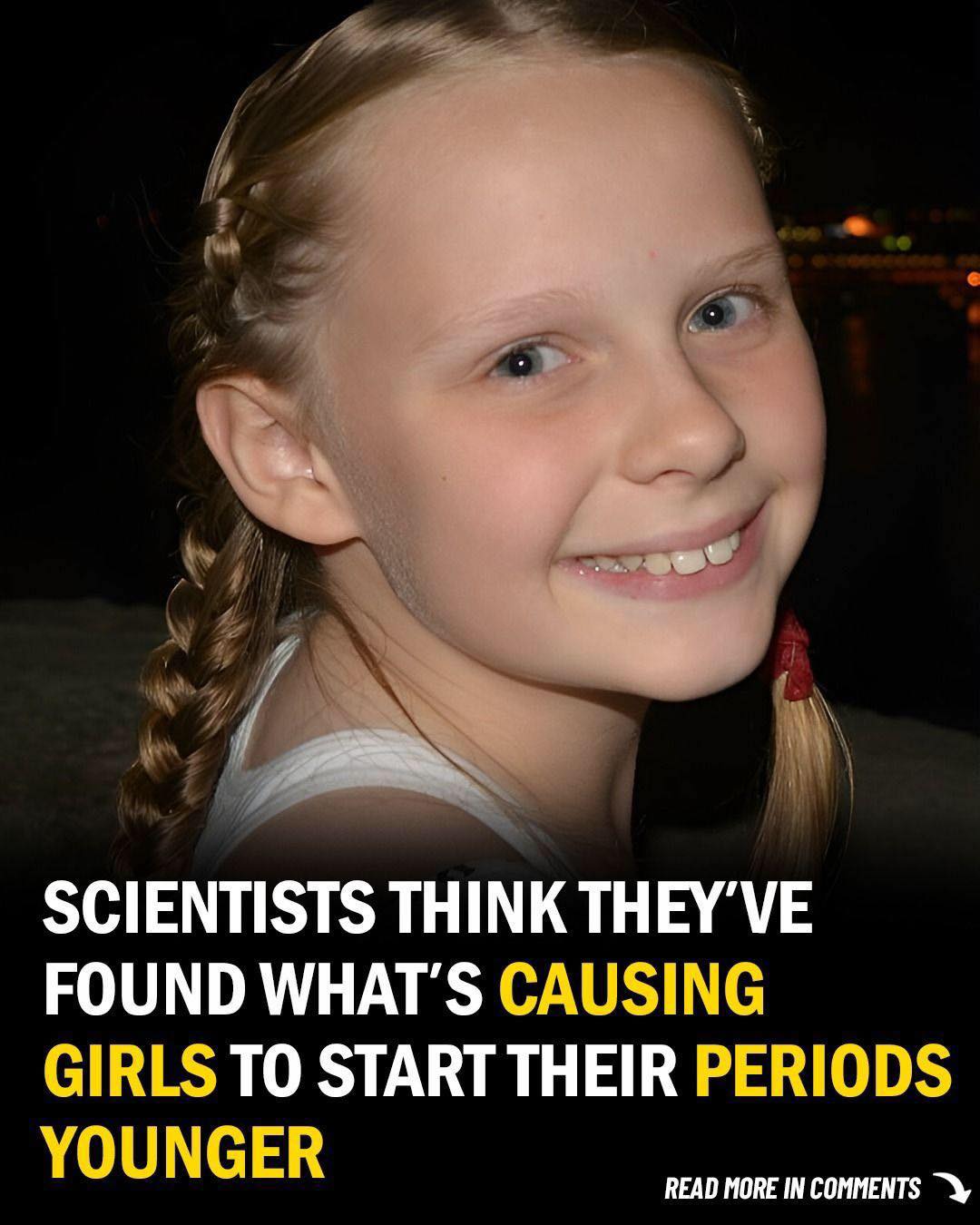 Scientists Think They've Found What’s Causing Girls To Start Their Periods Younger