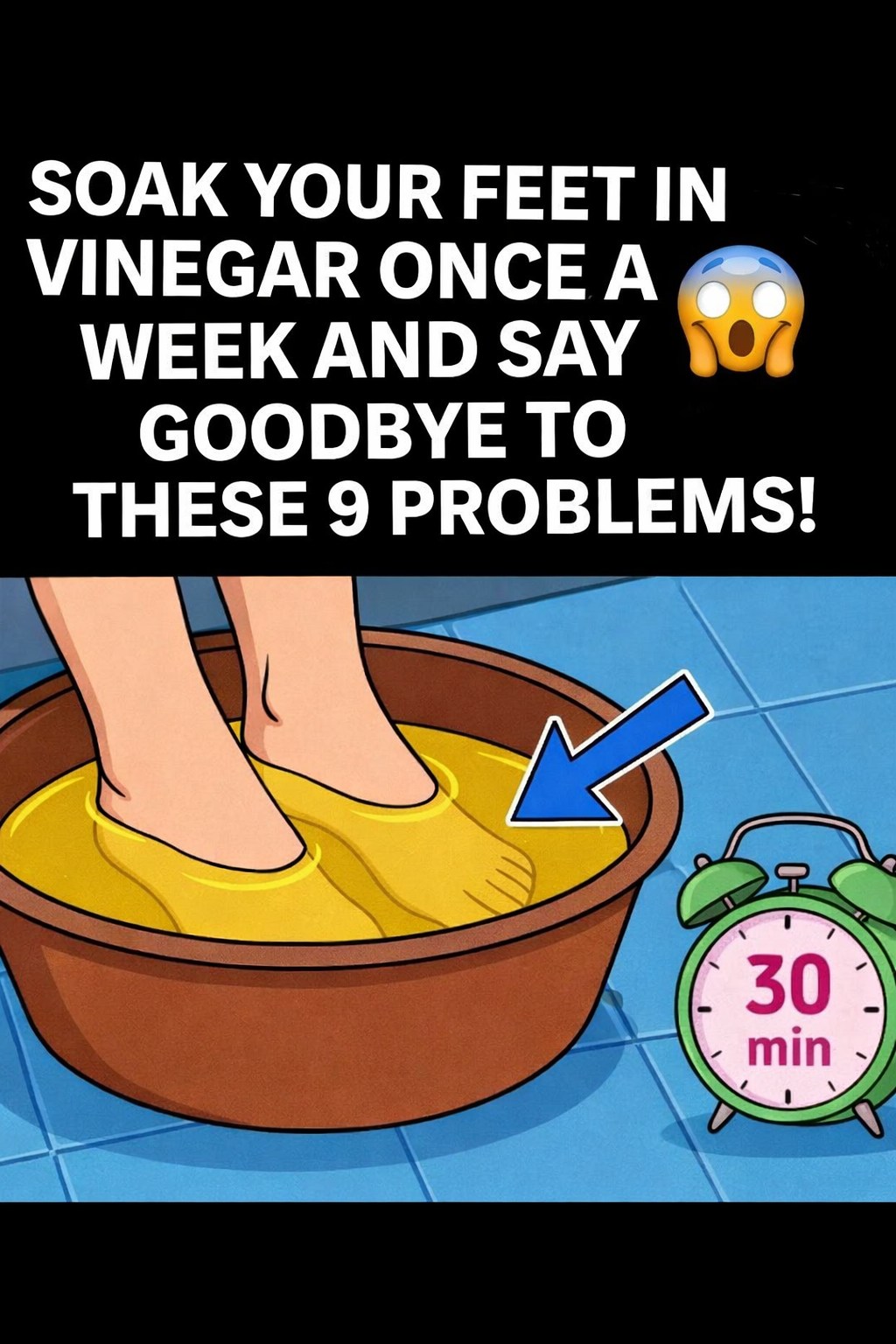 Apple cider vinegar foot soak: 5 problems that disappear thanks to this trick