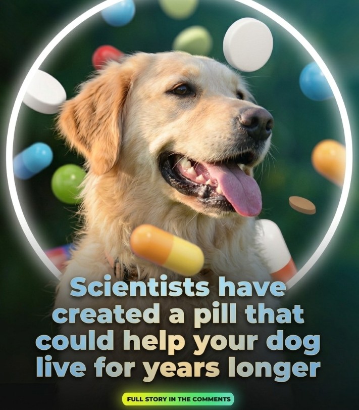 Scientists Develop New Longevity Pill for Dogs That Could Extend Lifespan by Years, Targeting Aging at Its Source While Offering Hope to Pet Owners, as Breakthrough Treatment Nears Approval and Promises Healthier, Longer Lives for Senior Dogs Through Innovative Veterinary Science Advances