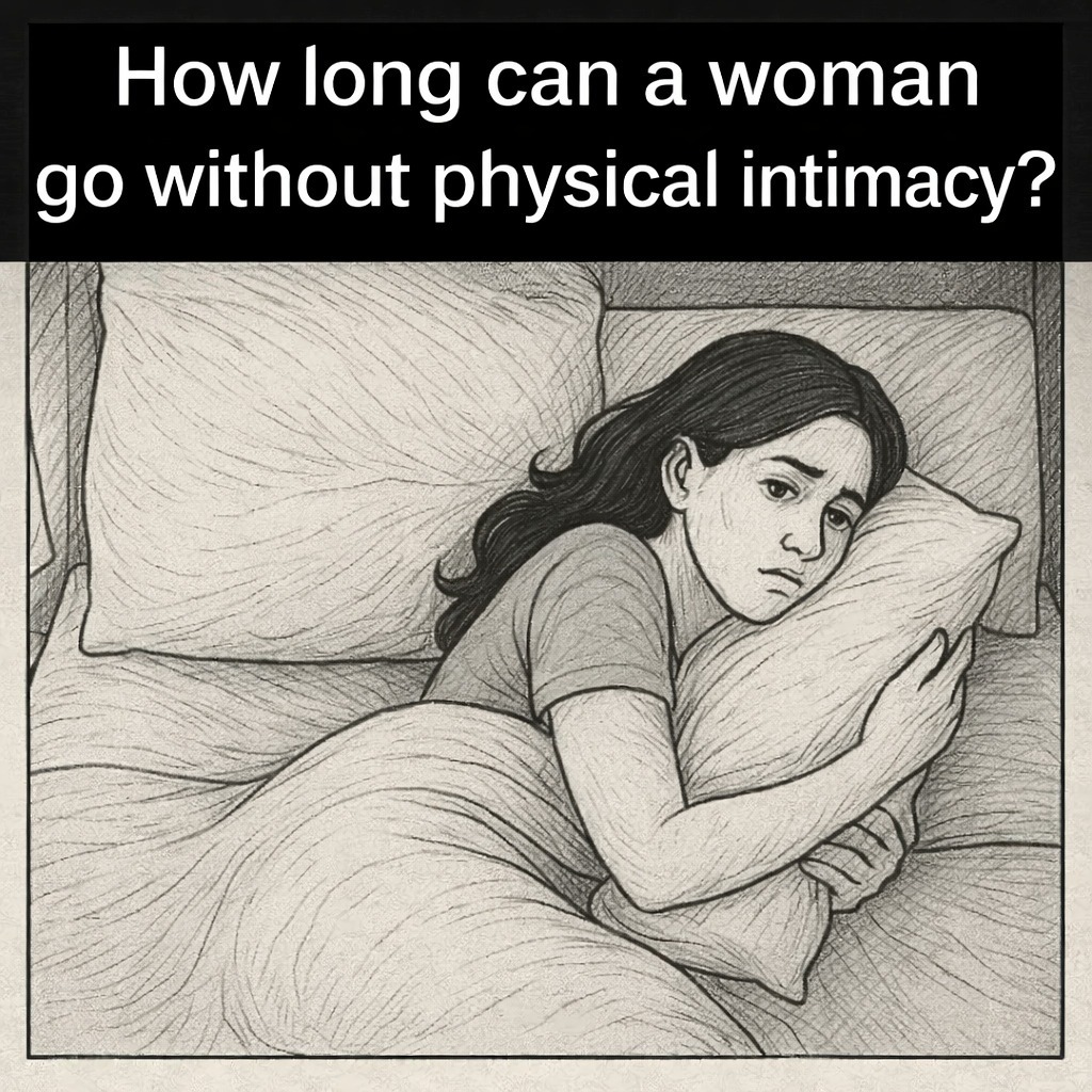 How long can a woman live without physical inti.macy?