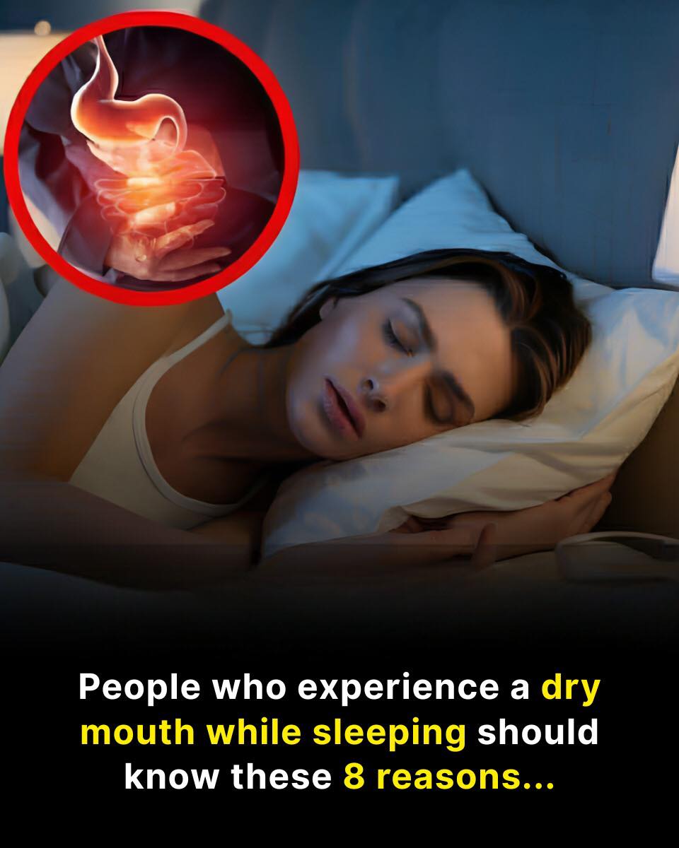 If you experience dry mouth at night, here are 8 reasons why