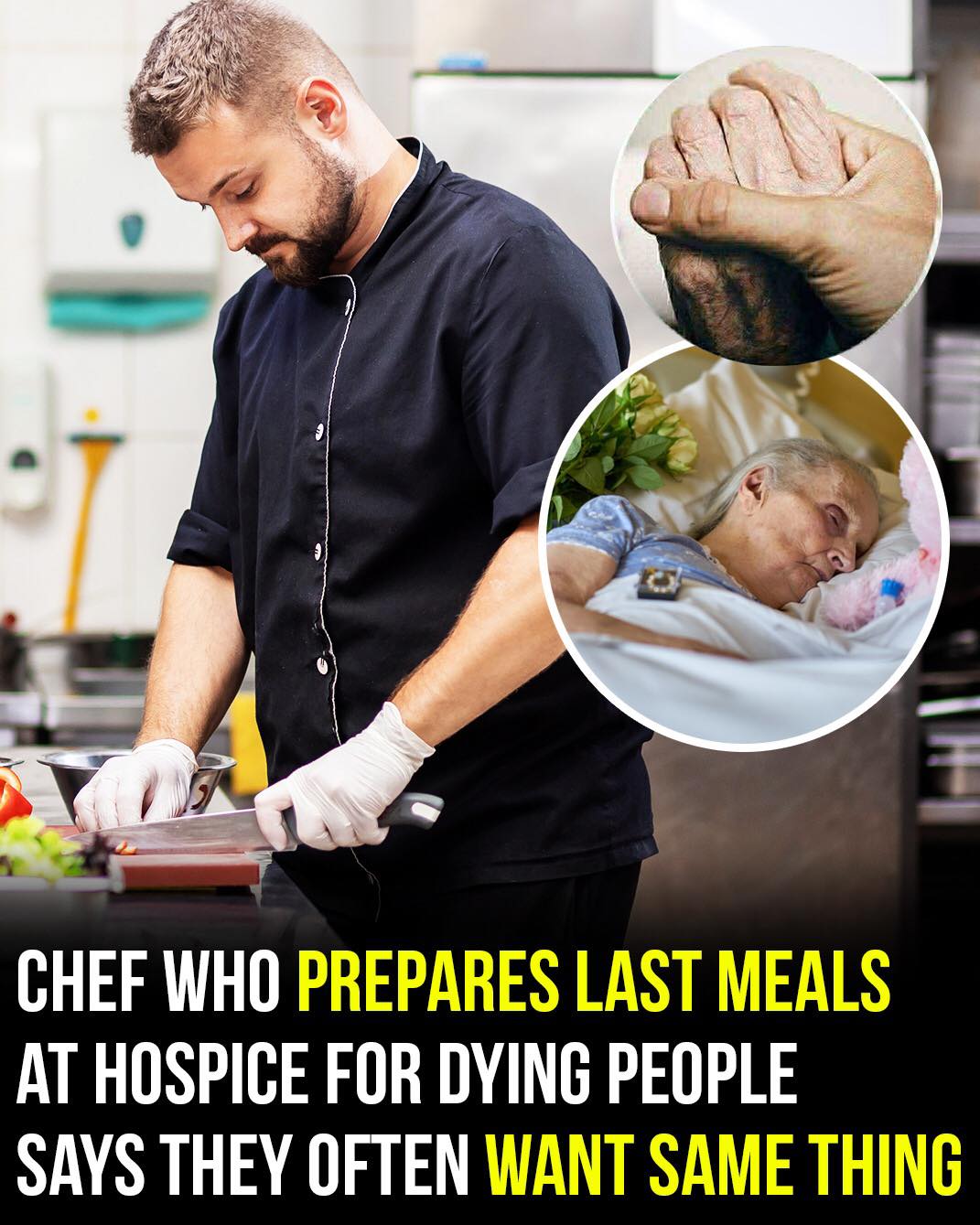Hospice chef reveals the one comfort food most people ask for before they die