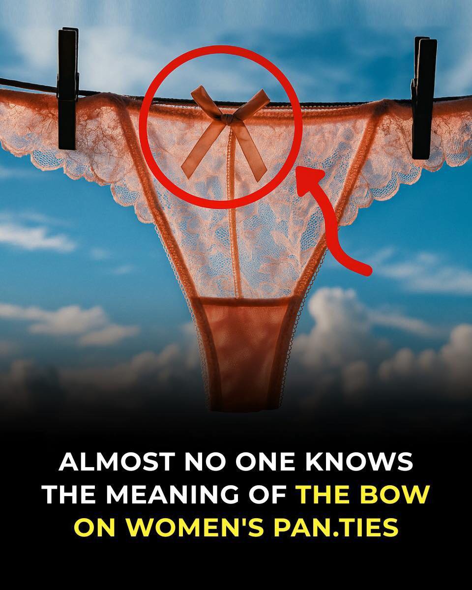 What is the true function of the small bow found on women’s underwear?