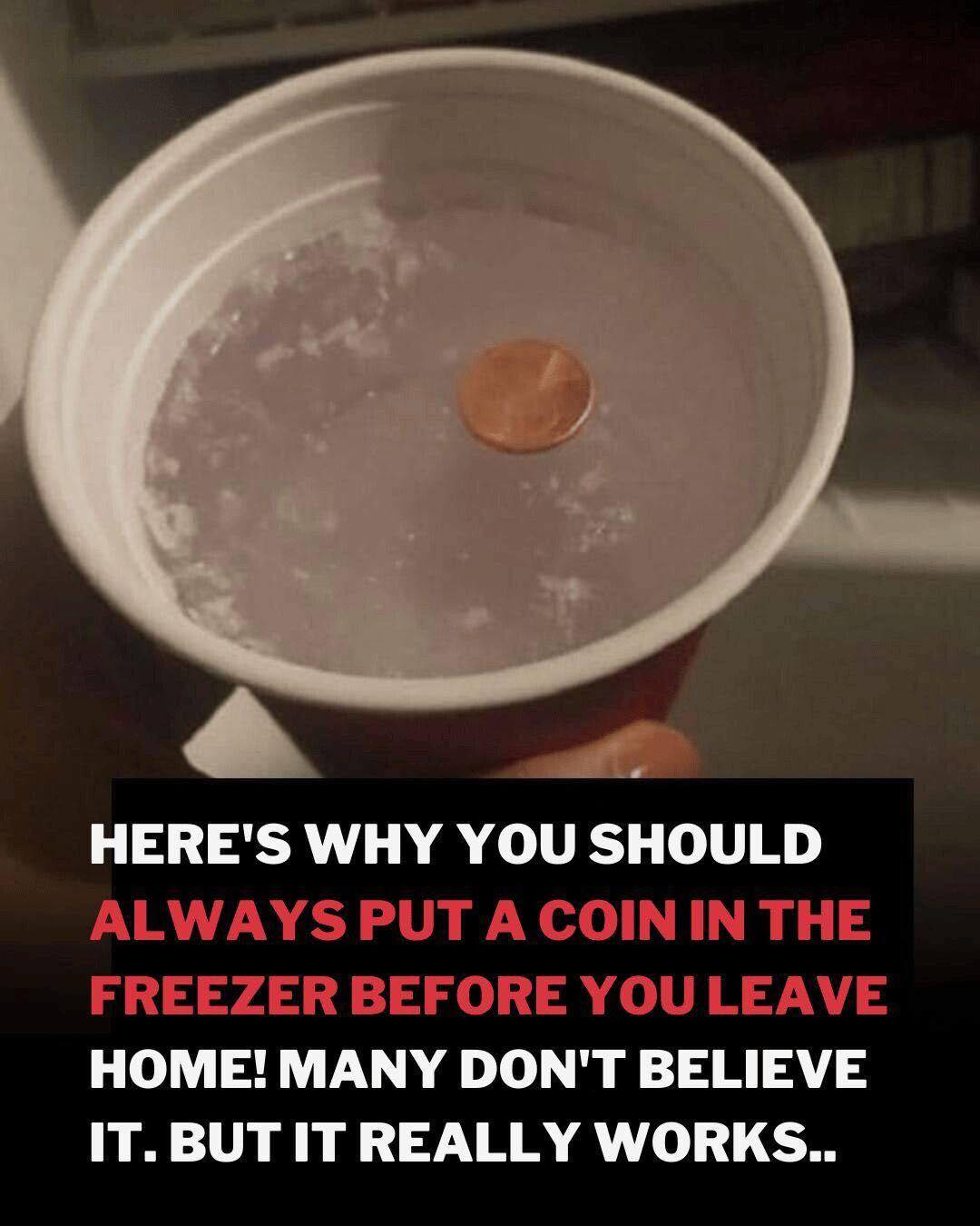 Why Keeping a Coin in Your Freezer Could Be a Smart Idea