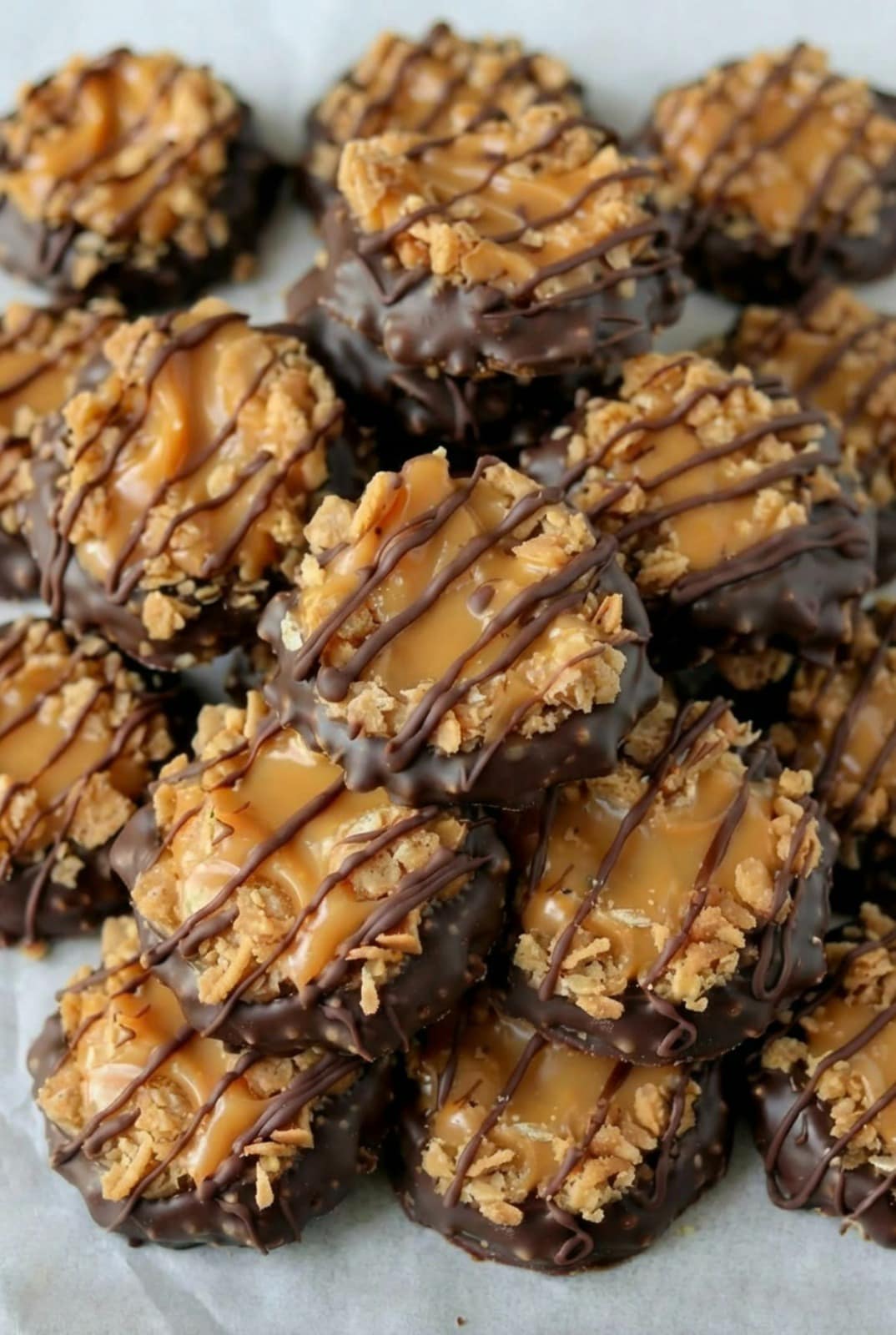Easy No-Bake Samoa Cookies (5-Ingredient Shortcut Dessert)