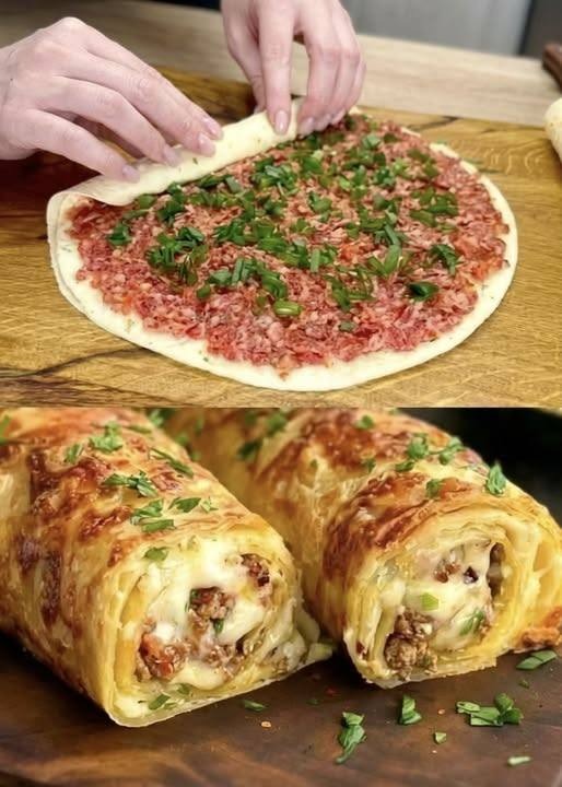 Cheeseburger Wraps Recipe!!!