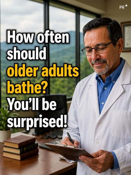 How often should people over 70 bathe? 7 key things to know