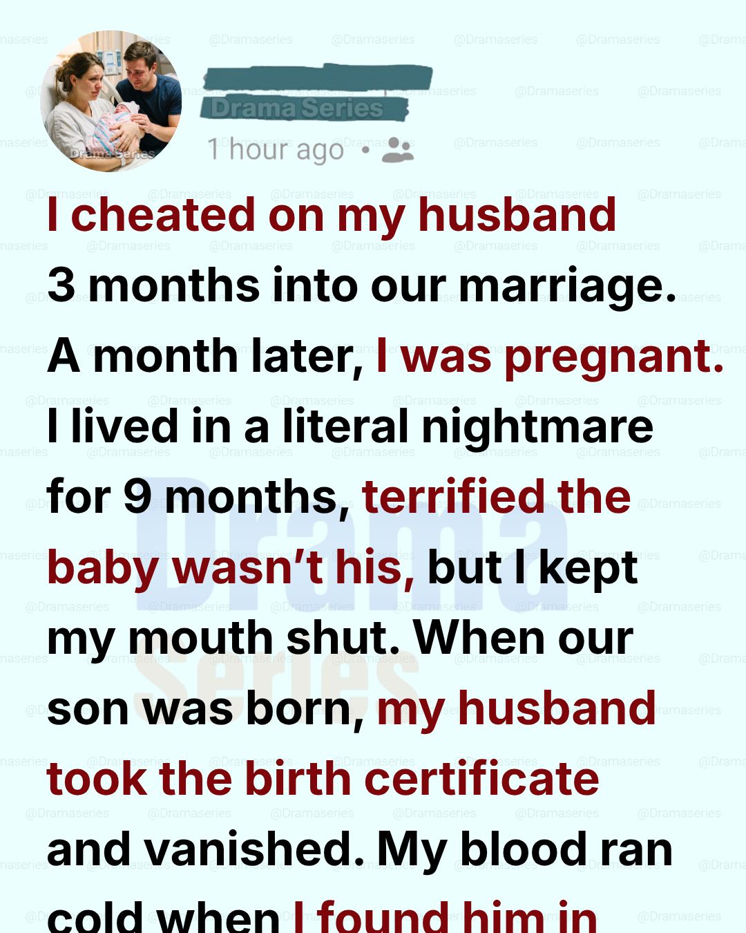 I Cheated on My Husband… and When Our Baby Was Born, His Reaction Left Me in Tears