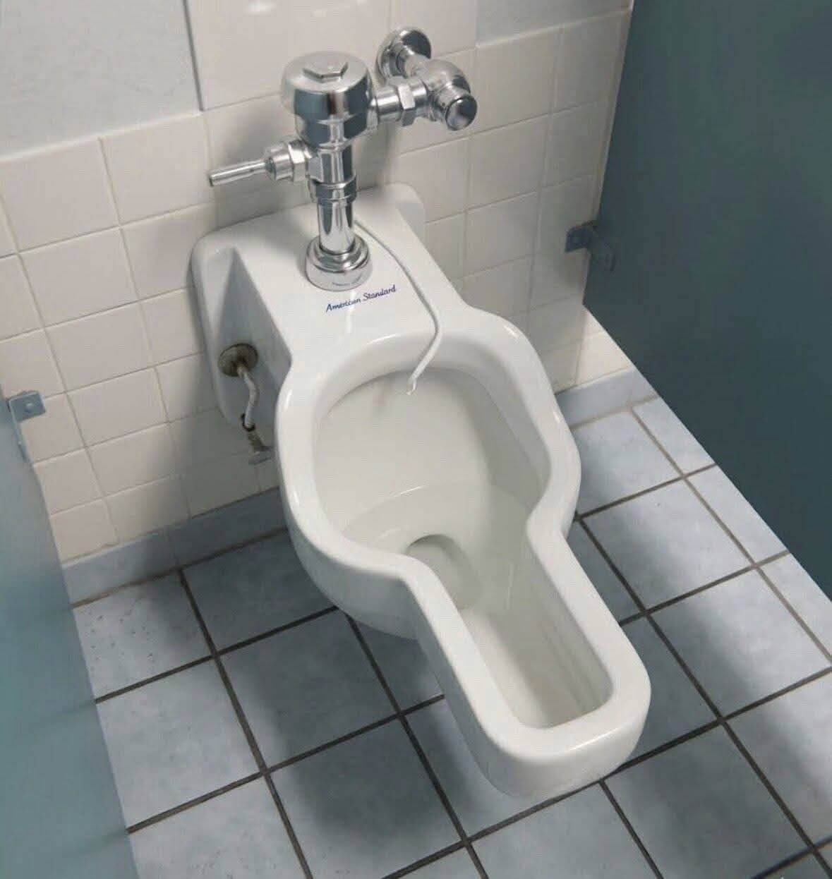 “My coworker saw this toilet in the women’s restroom at the Huntsville Space Center. Why is it shaped this way?” Check the first comment to know