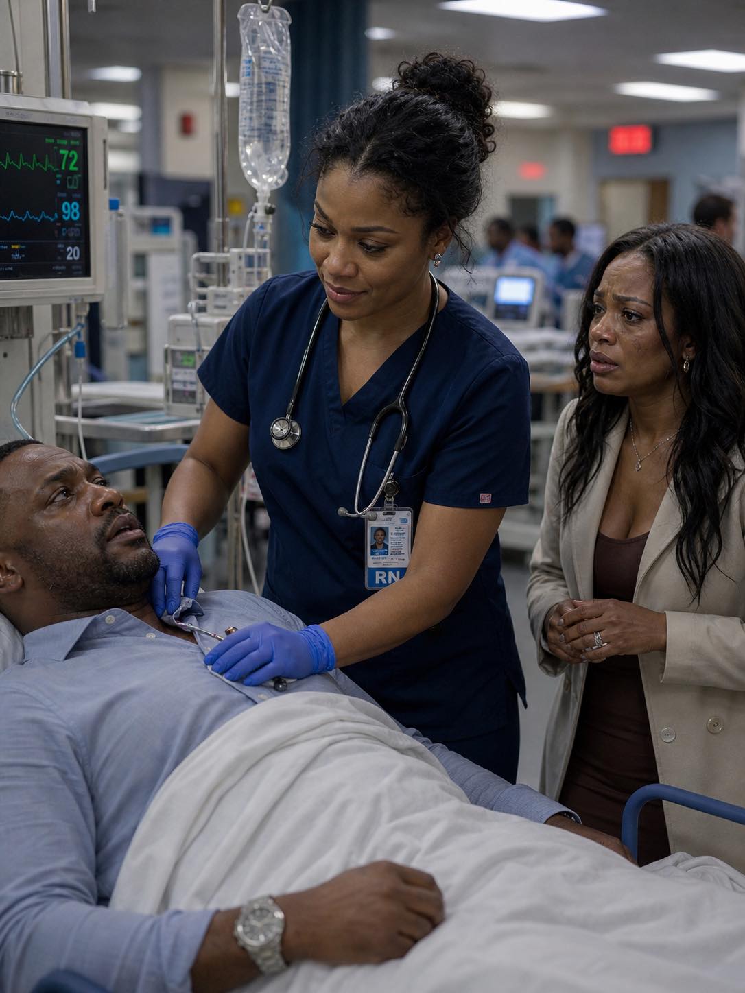 During my night shift at the hospital, two patients were brought into the emergency room. Surprisingly, they turned out to be my husband and sister-in-law. I gave a cold smile and did something nobody expected.