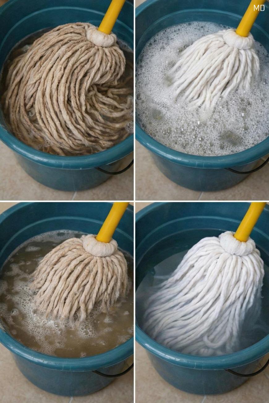 How to Refresh a Dirty Mop and Make It Look Like New Again
